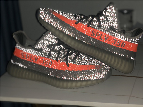 Ultimate version_ Yeezy Boost 350 V2 _Beluga Reflective_ Gray Orange Full Sky_ full code shipment 36-46-b1815495